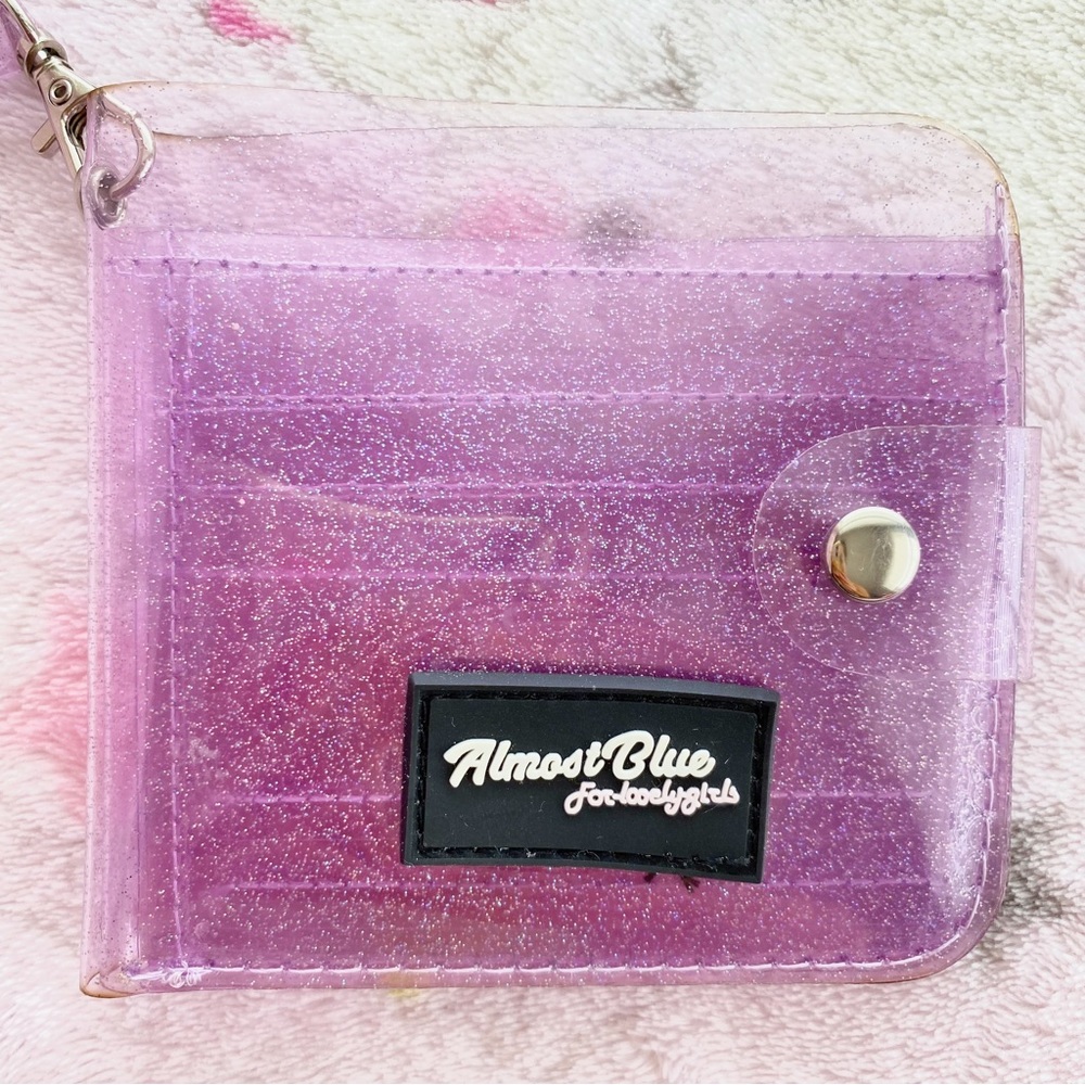 holographic jelly wallet